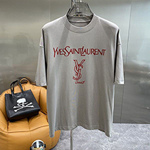 サンローラン コピー リバースロゴ 半袖Tシャツ Sac49845
