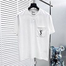 サンローラン 偽物 コットンジャージーTシャツ Sab23034