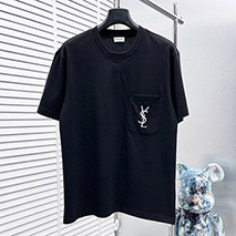 サンローラン 偽物 コットンジャージーTシャツ Saj09115