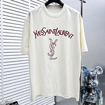 サンローラン 偽物 コットンジャージーTシャツ Sav18232