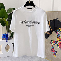 サンローラン スーパーコピー コットンジャージーTシャツ Sax34382