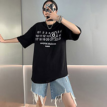 メゾンマルジェラ スーパーコピー Tシャツ ブラック May00608