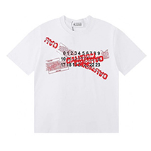 MM6 メゾンマルジェラ コピー ロゴプリント Tシャツ Maa90736