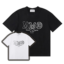 MM6 メゾンマルジェラ スーパーコピー ナンバリング ロゴ Tシャツ 2色 Mae69112