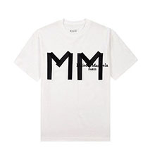 メゾンマルジェラ 偽物 ロゴ ホワイトTシャツ Maa04954