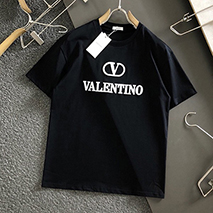 ヴァレンティノ 偽物 VLTNロゴ コットンパッチワーク Tシャツ Vub00467