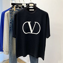 ヴァレンティノ 偽物 SIGNATURE プリント Tシャツ Vuo82711