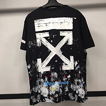 オフホワイト コピー Tシャツ スプレー カラバッジョ スリムフィット ofj81650