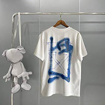 オフホワイト スーパーコピー マーカーアローコットンTシャツ ofe58168