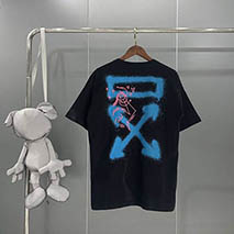 オフホワイト コピー グラフィティ アローロゴTシャツ ofc45272