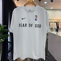 フィアオブゴッド 偽物 ナイキ NBA コラボ Tシャツ ホワイト fiw83030