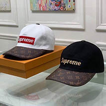 ルイヴィトン スーパーコピー ×シュプリーム キャップ Perforated Camp Cap navy 2色 vuk83095
