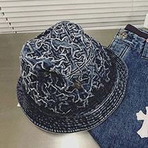 クロムハーツ コピー Dagger Denim Hat ダガー デニム バケットハット Kuq13360