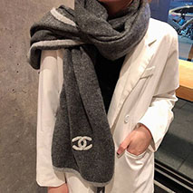 シャネル 偽物 カシミヤ ニット スカーフ スカーフ ・ストール shx82961
