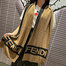 フェンディ マフラー コピー スカーフ ウール インターシャ タッセル fei09369