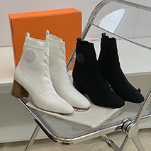 エルメス スーパーコピー パンプス モカシン ドニア70 ロゴ 2色 eri62639