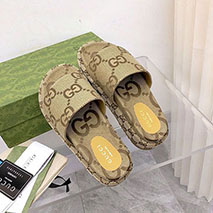 グッチ コピー オリジナル GG 厚底スライドサンダル gug53175