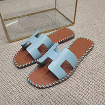 エルメス 偽物 Oran sandal オラン レザー＆キャンバス サンダル erj95258
