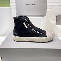 バレンシアガ 偽物 PARIS HIGH TOP スニーカー ブラック bac50914