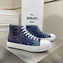 ベルルッティ スーパーコピー スニーカー ベルルッティ スーパーコピー ScrittoCanvas ハイカット bez40879