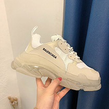 バレンシアガ コピー スニーカー ネオングリーン Triple S クリアソール baf40284