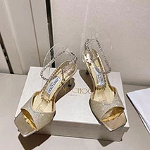 ジミーチュウ コピー Saeda Sandal ヒール8.5㎝ サテン クリスタル jiy73464
