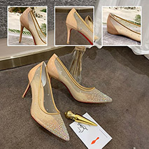 クリスチャン ルブタン スーパーコピー Follies Strass 100 パンプス Ruw76746