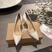 クリスチャン ルブタン 偽物 Kate 8.5㎝パンプス アリゲーター柄 レザー Rur26598