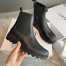 ロエベ 偽物 ブーツ CHELSEA BOOT カーフ サイドゴアブーツ lou35699