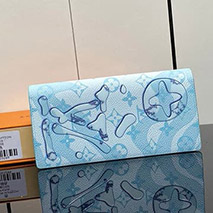 ルイヴィトン スーパーコピー モノグラム アクア ガーデン ブラザ 長財布 M82306