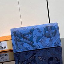 ルイヴィトン スーパーコピー モノグラム アクア ガーデン ブラザ 長財布 vua83044