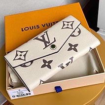 ルイヴィトン コピー 長財布 ポルトフォイユ サラ バイカラー LV20332