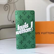 ルイヴィトン 偽物 財布 ポルトフォイユ ブラザ モノグラム ロゴ vub31037
