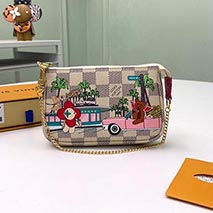 ルイヴィトン 偽物 ミニポシェット アクセソワール N60487
