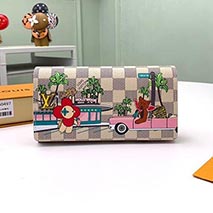 ルイヴィトン 偽物 ヴィヴィエンヌ ポルトフォイユ サラ 長財布 N60497