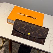 ルイヴィトン スーパーコピー 財布 モノグラム ポルトフォイユ エミリー ミモザ 長財布 M60698