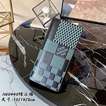 ルイヴィトン スーパーコピー 長財布 二つ折り ダミエ ロゴ ブラック グレー LV20225
