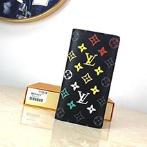 ルイヴィトン コピー 財布 モノグラムエクリプス 二つ折り長財布 M61697