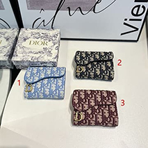 ディオール 偽物 SADDLE D コンパクト ウォレット dea24264