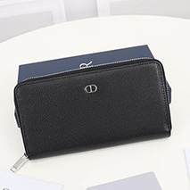 ディオール 偽物 ラウンドジップ長財布 dee35089
