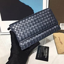 ボッテガ ヴェネタ コピー イントレチャート ラム スナップ 長財布 boy48673