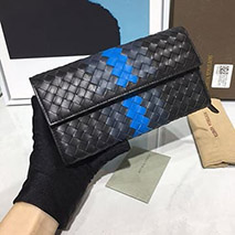 ボッテガ ヴェネタ 偽物 イントレチャート ラム スナップ 長財布 boj26536