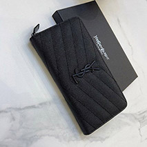 サンローラン スーパーコピー Womens ラウンドファスナー財布   Sal04393