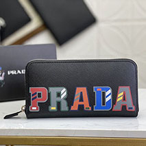 プラダ コピー 財布 ラウンドファスナー 長財布 puj10021
