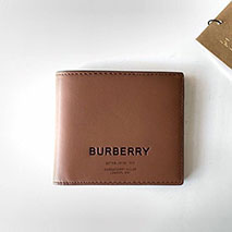 バーバリー スーパーコピー ロゴ レザー 折りたたみ財布 Bag06979