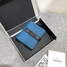 ロエベ 偽物 コンパクトTrifold 三つ折りミニ財布 lov79144