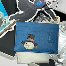 ロエベ コピー × ジブリ ハウルの動く城 カードケース 定期入れ lop74760