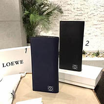 ロエベ 偽物 ソフトグレインカーフ ロングホリゾンタルウォレット 2色 loq16248