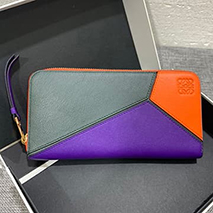 ロエベ 偽物 財布 パズル ラウンドジップ ウォレット lov77367