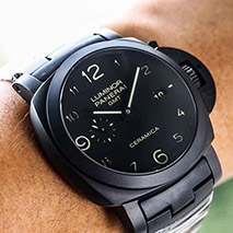 パネライ コピー ルミノール1950 3デイズ GMT トゥットネロ PAM00438